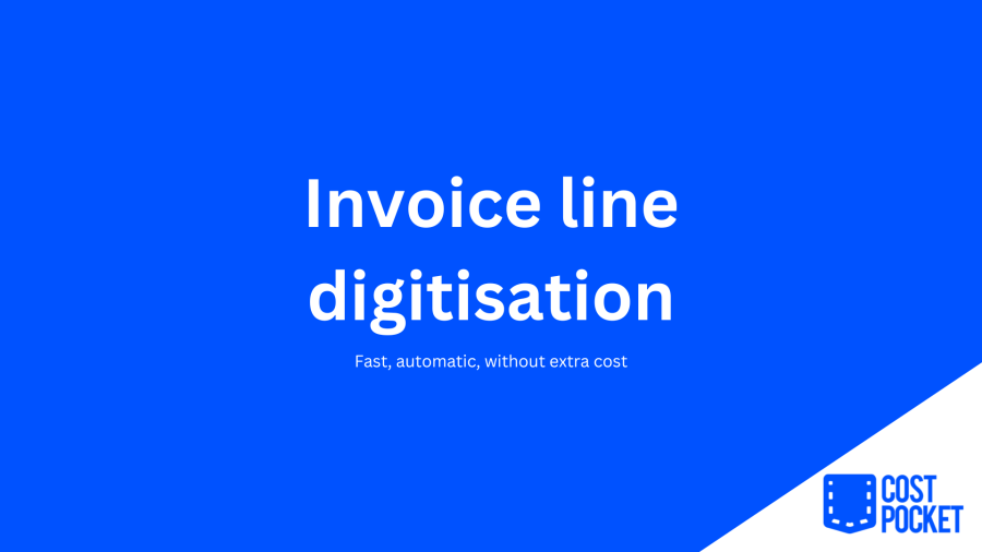Invoice line digitisation? Consider it done.