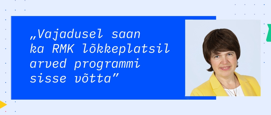 Monika: vajadusel saan ka RMK lõkkeplatsil arved programmi sisse võtta