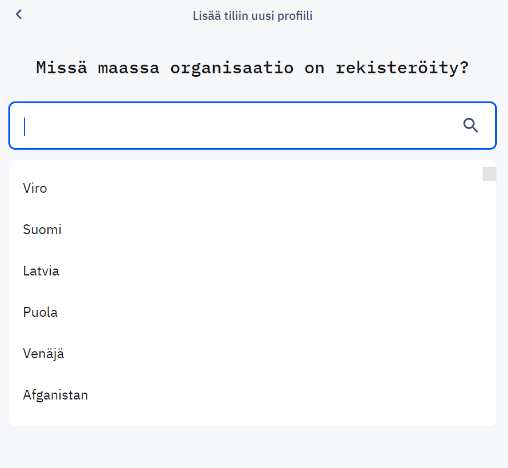 Yrityksen liittäminen CostPocket tiliin