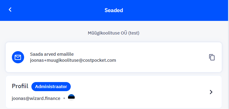 Dokumentide edastamine meili teel