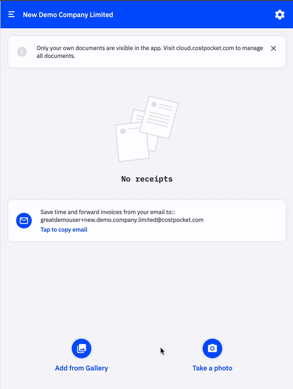 Animation showing how to set the agency as billing recipient in a client's CostPocket billing settings