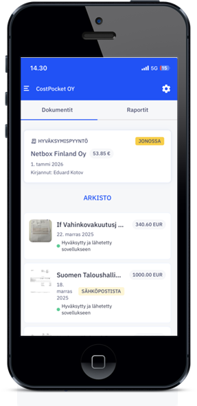 Käyttöympäristöt: Android- ja iOS-sovellukset, verkkoselain, pilvi
