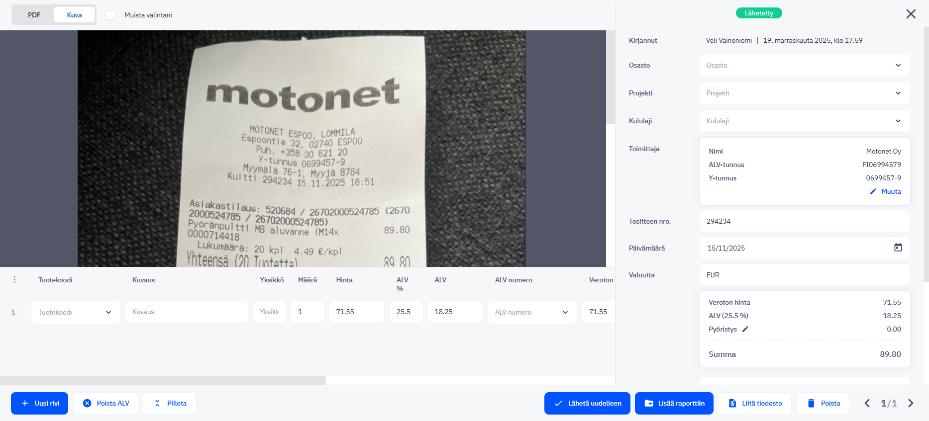 Mikä on CostPocket?