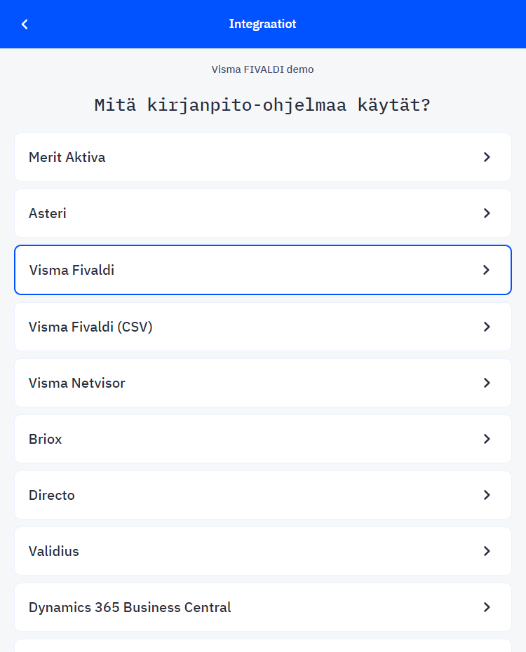 Visma Fivaldi