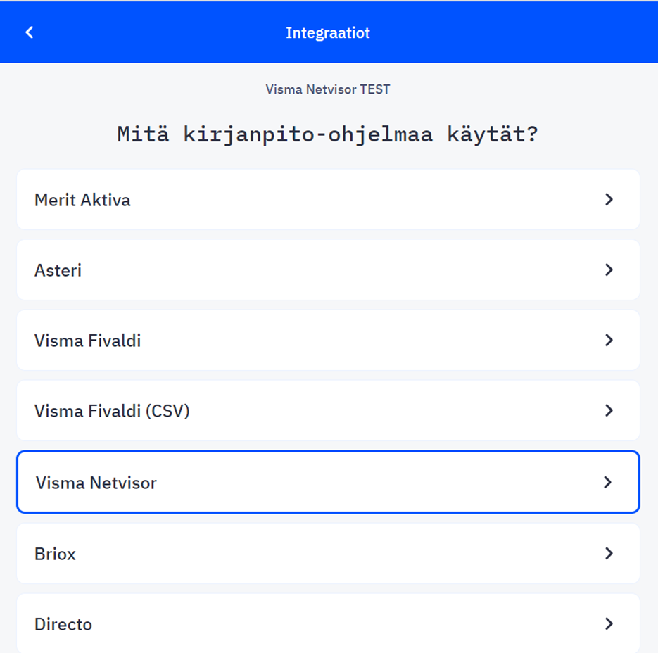 Visma Netvisor