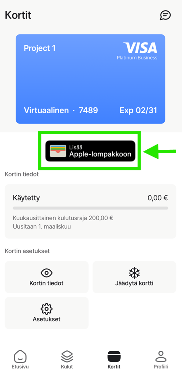 Apple Wallet tai Google Wallet