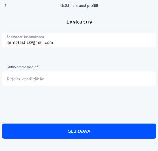 Yrityksen liittäminen CostPocket tiliin